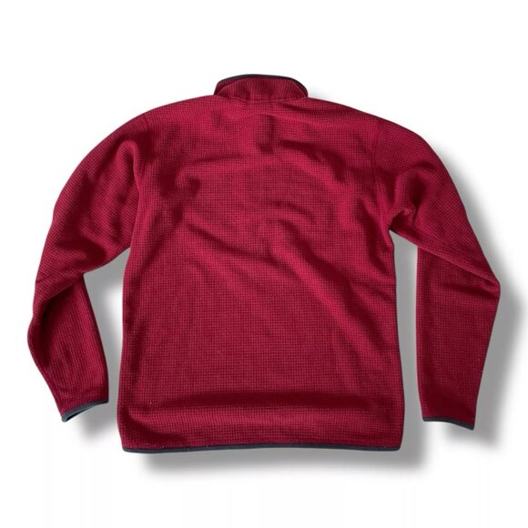 original Arc’teryx Delta AR Pullover Fleece Men’s Small Red Polartec Grid - Picture 9 of 9